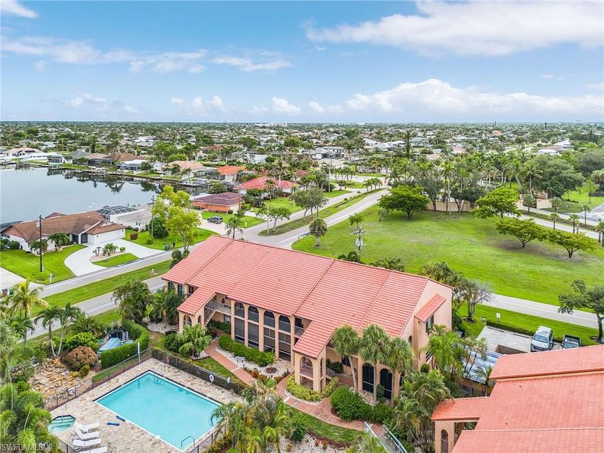 Enjoy living in one of the most coveted spots in all of Cape Coral, the Rose Garden Area, near the stunning Tarpon Point Marina. 2-bedroom, 2-bath condo located in the heart of Cape Coral. This tropical feel residence features a full kitchen with an eat in bar for casual meals and entertaining and a formal dining area off the kitchen for holidays and parties—ideal for both everyday living and entertaining.
The beautiful primary bath offers a spa-like retreat, while the open living space flows seamlessly to an expansive screened-in lanai, perfect for outdoor dining or enjoying warm Florida breezes. Residents also enjoy access to a resort-style pool and spa surrounded by lush tropical landscaping, creating a private oasis for relaxation.
Ideally situated just steps from a dog park and Tarpon Point Marina, you’re within walking distance of waterfront dining, a luxury hotel, and vibrant coastal amenities. Whether you’re seeking a full-time residence or a seasonal getaway, this move-in-ready condo delivers the best of Florida living—where comfort, style, and location come together effortlessly. HOA Fees are reasonable! Make an offer today!