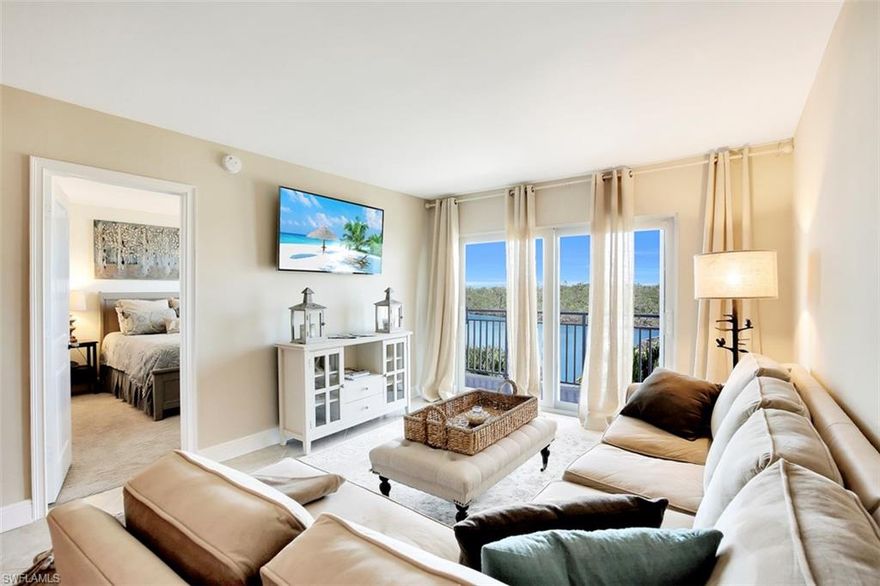 Enjoy AMAZING SUNSETS & VIEWS of the Gulf of Mexico from this 3rd floor Ville de Marco West condo. Fully updated and upgraded with shaker cabinets, granite counters, stainless appliances, new doors and trim, newer AC & hot water heater, high impact sliders & windows & automatic hurricane shutters. Fantastic open kitchen design provides optimum flow and extra space. One of the ONLY units in this complex with IN UNIT WASHER/DRYER hookup!  Walking distance to the Snook Inn as well as other popular restaurants and shops. The perfect place to call home!