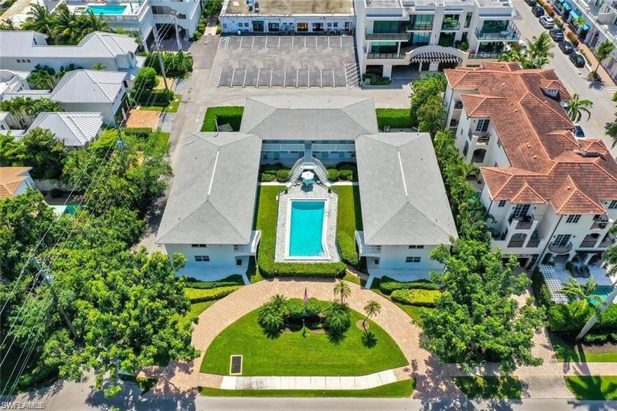 Exceptional investment opportunity in a highly sought-after Naples location just moments from downtown, 5th Avenue South, and the white-sand beaches. This turnkey 1-bedroom, 1-bath condo is furnished in an inviting beach-house style and features stainless steel appliances, making it ready for personal use or immediate rental potential. The well-kept community offers a pristine resident pool and strong appeal for seasonal residents and vacationers alike. With its walkable location and desirable Naples lifestyle, this property presents excellent potential as a seasonal retreat, income-producing property, or long-term hold.