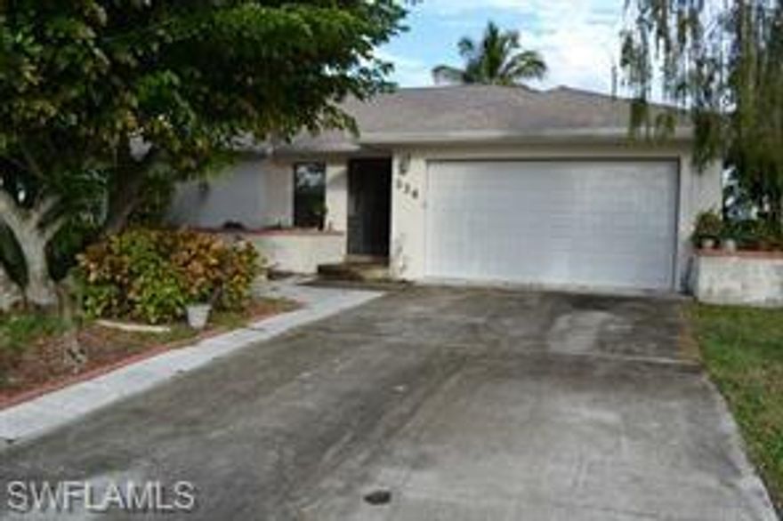 Fantastic Gulf Access Pool home  *  This 3 bedroom 2 bathroom home is just a few lots from the river and includes a covered boat lift and a dock that runs almost the entire width of the property *  The back yard includes an in-ground heated pool, shed, and multiple citrus and palm trees all surrounded by a large fence that offers great privacy. With easy access to I-75 and downtown Fort Myers, Morse Shores is a great location. Don't miss your opportunity to own a gulf access property at this price!