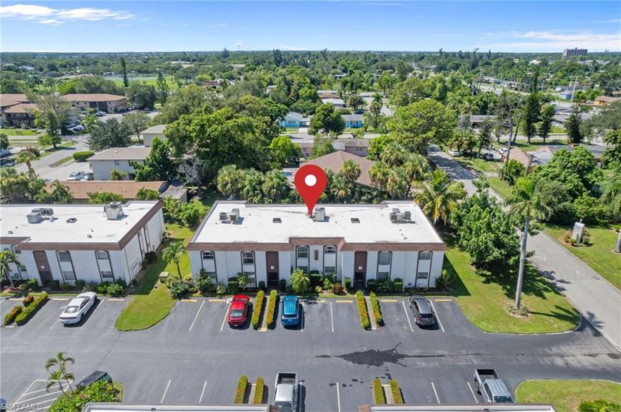 SELLER IS OPEN TO ALL OFFERS!! - POOL VIEWS – PRIME MIDTOWN LOCATION – RESORT-STYLE AMENITIES! Bask in endless sunshine at this superb Villa Capri condo, perfectly positioned with panoramic views of the expansive heated pool right from your lanai. This lovingly maintained home showcases pride of ownership. The community offers a clubhouse with library and dining, shuffleboard, laundry facilities, and a convenient mail kiosk. Nestled in a thriving midtown setting, the location provides quick access to beaches, Edison Mall, the Redevelopment District, and the vibrant River District along the Caloosahatchee River—home to parks, fine dining, shopping, art and music festivals, and historic landmarks. With beautifully maintained grounds and a welcoming community spirit, this condo is one of the best opportunities in Villa Capri—don’t miss it! THIS PROPERTY QUALIFIES FOR A 1% LENDER INCENTIVE IF USING PREFERRED LENDER, INQUIRE FOR MORE DETAILS** Renderings that showcase furniture have been virtually staged