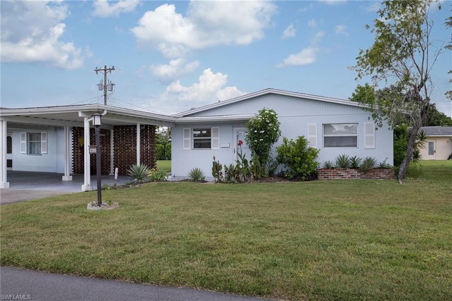 FEAST ON THIS HUGE PRICE REDUCTION! Lowest price home in the community!!! Located in the quiet 55+ community of Camille Gardens, this home is a perfect getaway from the cold winters without breaking the bank. How many other homes in the area at this price will offer you the privacy of not sharing walls with others? None! Motivated seller says to bring all reasonable offers. Conveniently located near shopping, churches, and restaurants. Come claim your sunny days!