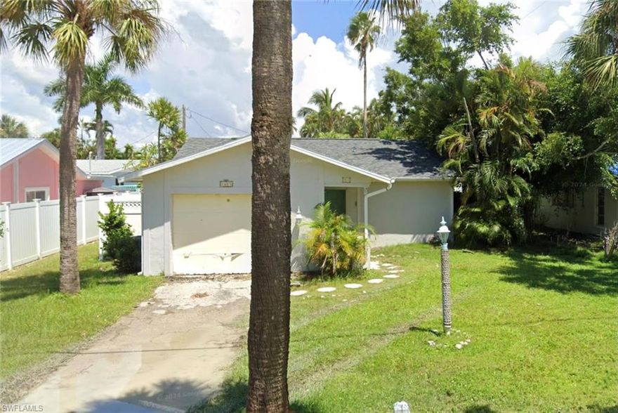 Quant 2 Bedroom, 2 Bath Home Conveniently Located Within Walking Distance to the Beach!  Mitigation has been Complete and Home is Ready for Completion. New Roof, Windows, Doors, Electrical, Plumbing, HVAC...Come Make it Your Own!