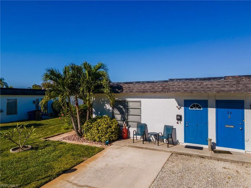 This turnkey home is perfection!Thoughfully renovated with newer appliances, newer ac/ hotwater heater, gorgeous lanai with flowering plants, living room/ dining combination. These owners have spared no expenses on the work they have done to this adorable home. Close to everything including shopping! Additional photos will be available soon. Video tours are available!