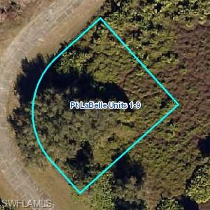 Looking to build your dream home? Look no further! This lovely parcel is in the area of newer homes. Great lot in a great location. Just west of State Rd 80. Look, listen and see -This corner lot has peace and quiet written all over it! Don't Delay go and see Today!