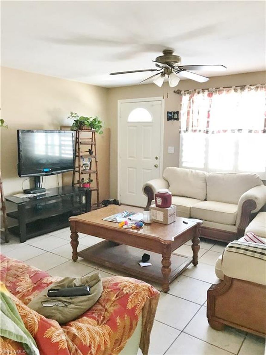 Single family residence centrally located in Naples Florida.  Home offers 2 bedrooms, 1 bath, tile throughout, screened carport and fenced yard.  Currently rented with long term tenant in place that would like to stay but will move.  This would be a great winter getaway retreat as well.  Close to Naples beaches, shopping, restaurants and downtown area.