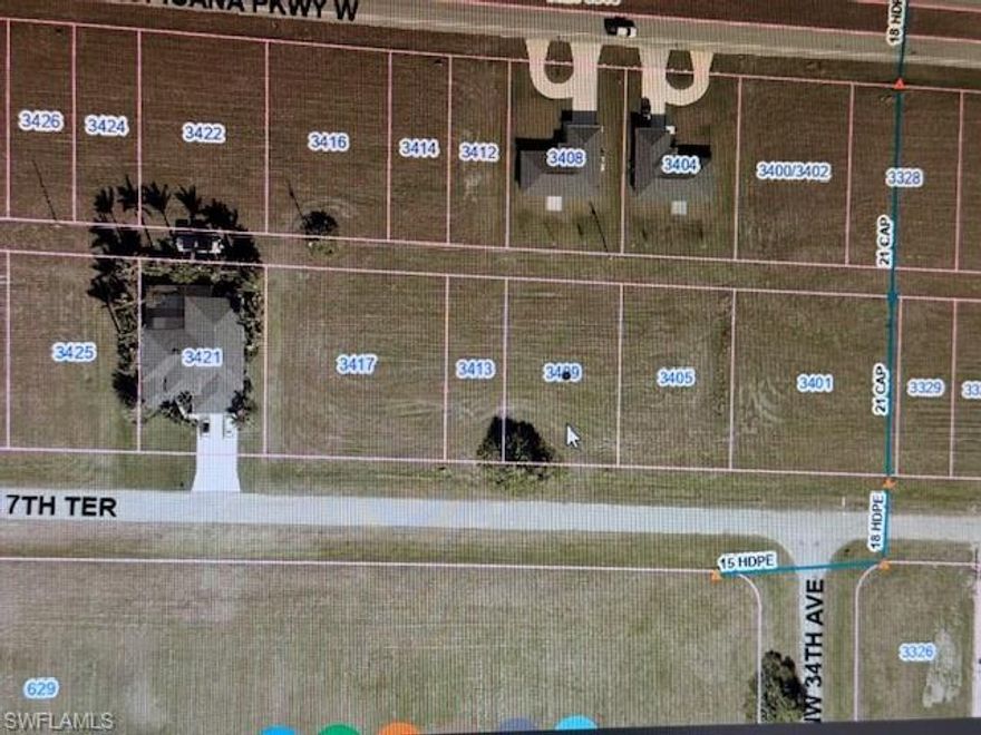 We also have 3425 nw 7th ter a few lots down for sale at same price .