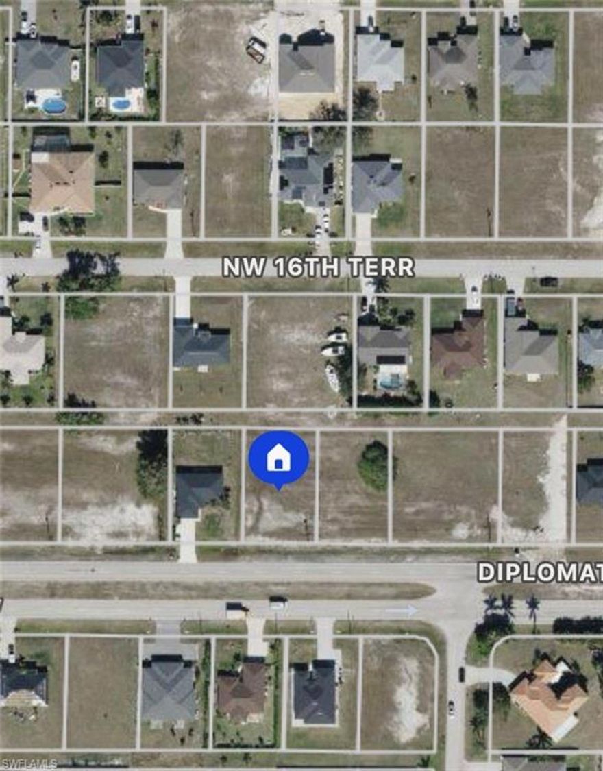 Next to Nelson Road and Mariner High School! Residential lot on paved road surrounded by new construction homes! Flood zone X. Excellent opportunity for builders looking to capitalize on rapidly developing area.