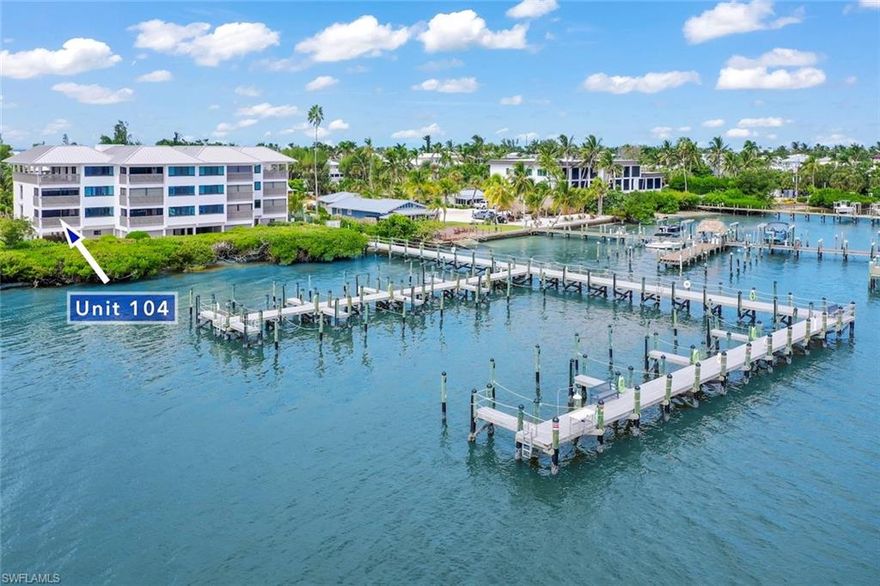 Discover the best of island living in this Gulf to Bay Sunset Captiva two bedroom corner unit, offering exceptional waterfront views and a premier Captiva Village location. Enjoy the beauty of Pine Island Sound and the convenience of being just steps from the beach, dining, and Island shops. This spacious unit includes access to a full suite of community amenities including deeded beach access, pool, tennis, pickleball, elevator, and private boat dockage. Added features include large enclosed golf cart storage in addition to limited covered owner parking (Not assigned). Designed for comfort and resilience, with impact glass, comprehensive storm protection, new AC system, and a new roof. Exceptional investment opportunity, Sunset Captiva allows short-term rentals with no owner-use restrictions, making it the perfect combination of a second home and exceptional  income-producing property in the heart of Captiva. Fully furnished, turn key, with exceptions