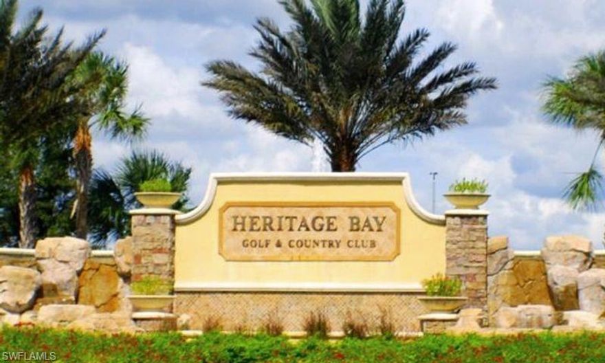 Golf Included! A Beautiful 2 bedroom + den 2 bath 1 car detached garage “Barrington Model Veranda” This condo has many upgrades, Enjoy tranquil lake and golf course views from your private screened lanai. Located in the prestigious Heritage Bay Golf & Country Club, a gated community offering a premier lifestyle with championship golf, tennis, fitness, and a vibrant social scene. Heritage Bay features a 27-hole Lewis-Azinger designed golf course, complete with an aqua driving range and a fully stocked pro shop. The Clubhouse includes formal and casual dining options, a grille room, card and billiards rooms, men’s and ladies’ locker rooms with saunas, and more. Additional amenities include a state-of-the-art fitness center, tennis facilities, a resort-style main pool, five satellite pools, and the popular Chickee Bar Restaurant. Experience the best of resort living—right at home in Heritage Bay.
