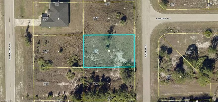 Beautiful lot ready for your dream home.  Close to SR82 for easy drives to RSW Airport or to Fort Myers.  Perfect for investors too!