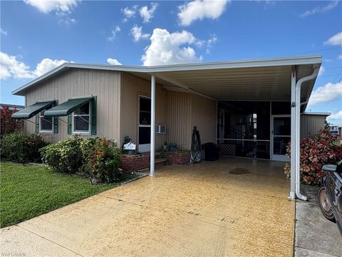 A home in NORTH FORT MYERS