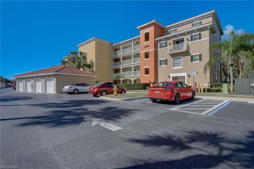 Beautifully remodeled three-bedroom ground floor condo with a detached garage, located in the gated community of Botanical Place in the heart of the Bayside Arts District of South Naples. Botanical Place offers numerous on-site amenities including a heated community pool/spa, clubhouse and exercise room and it backs up to Lake Avalon and nearby Sugden Regional Park with miles of walking and biking paths, playground, water skiing and sailing opportunities. In addition, this community is just minutes from Naples Botanical Gardens, the Naples Zoo, the downtown area with lots of shopping and dining spots and of course the white sandy beaches along the Gulf of Mexico.
The condo itself has been tastefully updated with white shaker cabinets, quartz counter tops, stainless steel appliances, luxury vinyl plank flooring, new carpet in the main bedroom and white plantation shutters on each of the impact resistant windows. The screened in lanai overlooks a wooded preserve area and is a perfect place to enjoy an early morning coffee. The detached one car garage (#18) has plenty of overhead storage and there is an additional storage area (#106) assigned to this unit.  Botanical Place has a higher elevation and did not experience any flooding during Hurricane Ian. This immaculate condo would make a wonderful year round residence or a warm winter retreat.