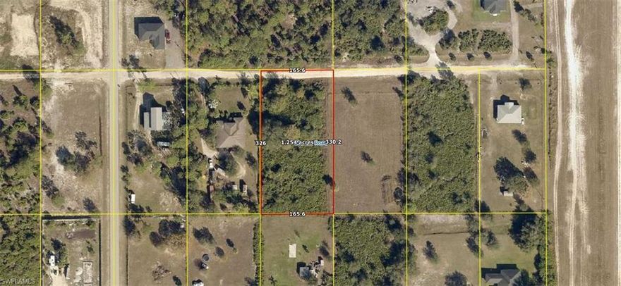 If you're looking for an investment opportunity, you'll love owning this 1.25-acre parcel!  Whether you want to build your dream home or simply hang on to this for future investment opportunity, now's the time to make this land your own.   Perfect time to invest in SWFL!