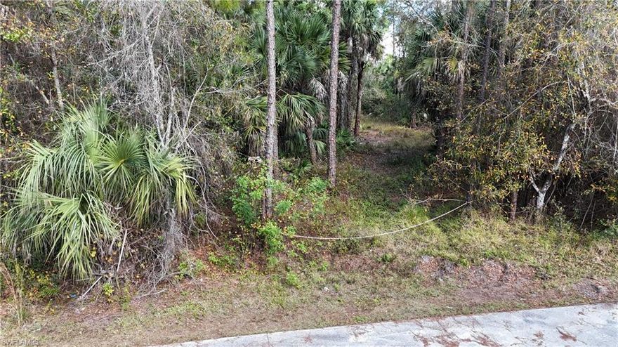 Parcel ID 41110880001 and Parcel ID 41110240007 consist of two adjoining tracts totaling approximately 5.62 acres in Collier County. The parcels measure approximately 4.48 acres and 1.14 acres and are being offered together as a combined property. Located at the end of a paved public road, the property benefits from a dead end setting with no through traffic beyond the site. Access is provided by a paved road that runs directly to the front of the property. Electrical service is available at the road frontage, offering convenient access for future connection subject to utility provider requirements. The combination of paved access and nearby power may assist with planning for permitted improvements, subject to county regulations and approvals. A DEP report indicates that almost all of the acreage is classified as uplands. Buyers are encouraged to review all available documentation and verify environmental conditions, land use regulations, and permitting requirements with the appropriate local and state agencies. All acreage figures and environmental classifications should be independently confirmed during due diligence. The land is characterized by a natural setting that includes mature oak trees, pine trees, and cabbage palms dispersed throughout the property. Existing native vegetation provides shade and contributes to a wooded landscape. The mixture of uplands and established tree growth may offer flexibility for site planning, subject to Collier County regulations and required approvals. The total 5.62 acres provide space for a range of potential uses allowed under current zoning and Collier County guidelines. The configuration of two separate parcel numbers may offer additional planning considerations for future use, subject to county approval and compliance with subdivision and development standards. The dead end road location reduces pass through traffic and results in limited vehicle activity in the immediate area. This positioning may appeal to those seeking a property with minimal roadway exposure compared to parcels located along primary corridors. The property is situated within driving distance of Naples, which provides access to shopping, dining, medical facilities, and employment centers. It is also accessible to Immokalee and other areas within the county. This offering includes two contiguous parcels totaling 5.62 acres, paved road frontage, available power at the road, mature oak and pine trees, cabbage palms, and a DEP report indicating predominantly uplands. Prospective buyers should conduct their own inspections and verify zoning, environmental status, flood zone designation, and development standards with the appropriate authorities. All information is believed to be accurate but should be independently verified by the buyer.