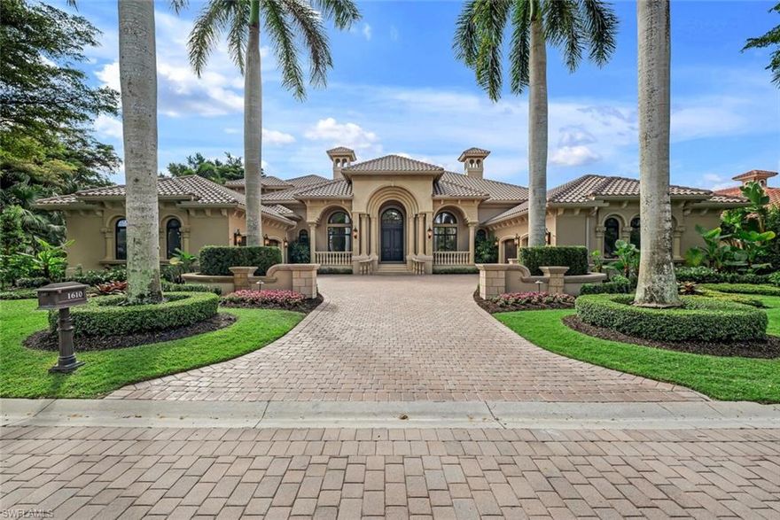 Extensively renovated estate with picturesque lake views & private corner lot. Over 7,100 square feet of gracious living area, 4-car garage, 5 bedrooms-plus-office, loft and movie theatre - this residence offers an open floor plan, southern exposure and sunset views. The expansive primary suite has new wide-plank wood floors, remote control electric shades, sitting area, two walk-in closets and an extensively renovated bathroom with morning kitchen, free-standing tub and a newly designed walk-in shower for two. The great room has a dramatic two-story, designer feature-wall to house your flat screen TV & built in lower cabinetry for your components. The new kitchen includes bar seating for 8, Sub-Zero & Wolf appliances, 2 sinks, quartz counter tops, butler's pantry, ice maker and reverse osmosis filtration. The grand front-entry and massive windows stream natural light through the entire home. New outdoor kitchen, full pool-bath, two fireplaces, infinity edge pool and 2nd story covered lounge. This home has so many places to escape to and savor. The second floor loft has a bar and a movie theatre. Four bedrooms are on the main level and the roof was replaced in January of 2021.