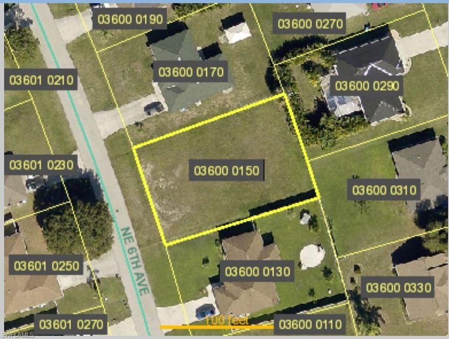 Location! Location! Location!  Build your dreams house on this desirable Lot.