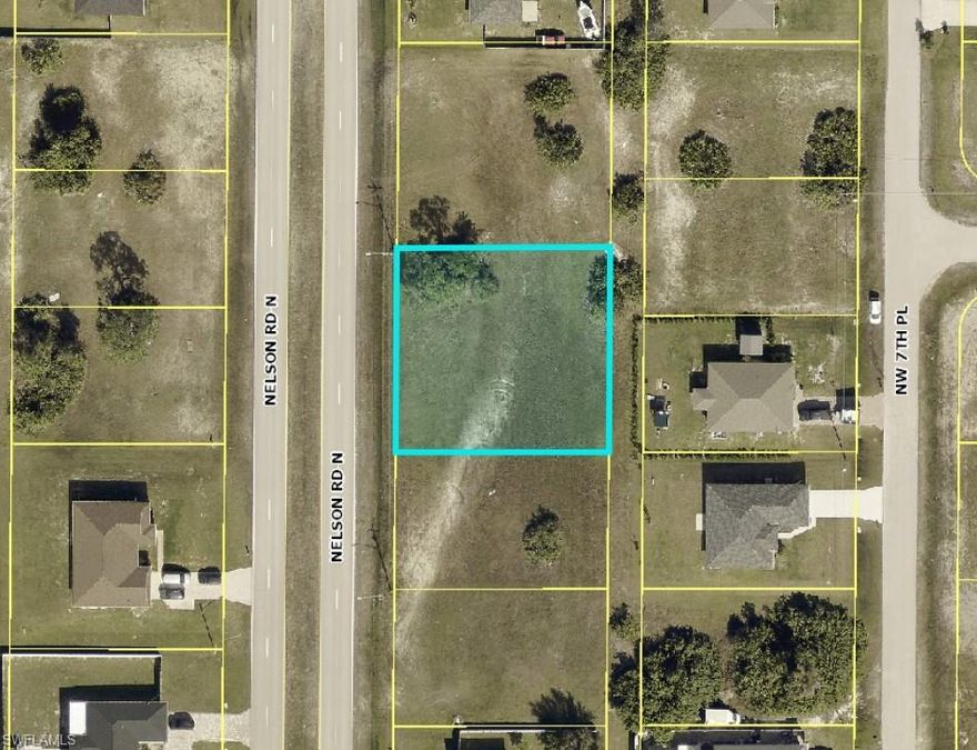 Triple Lot with City Water!!! Only $485 left on the City Water Assessment Balance!! This location does not get any better! Only a short drive to Coral Oakes Golf Course, the City Boat Ramp and Pine Island Road, which provides access to many shops, restaurants, and retail centers!