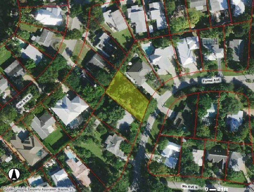 New to the Market!  Beautiful .18 acre lot in the heart of downtown Naples.  Located in the sought after Lake Forest neighborhood, this lot is ready for you to build your dream home on!  Just a few blocks from the white sandy beaches, restaurants and the shops of downtown.