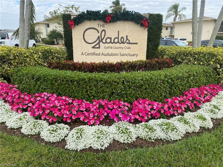 This is a Beautifully furnished and remodeled unit in a golf community with five community pools. The kitchen has wood cabinets with ALL NEW  appliances, granite countertops, tile flooring and a beautifully decorated family room. The lanai has a charming garden view with enclosed sliding glass doors. This is a LOVELY "MUST SEE" unit.