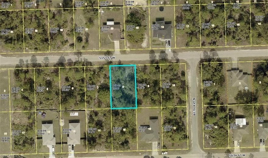 This lot is perfect for building the home you've always wanted. Located in a high-demand area, you'll be close to schools, shopping centers, the airport, I-75, restaurants, and the beautiful beaches of Southwest Florida.Don’t miss out on this excellent investment opportunity!