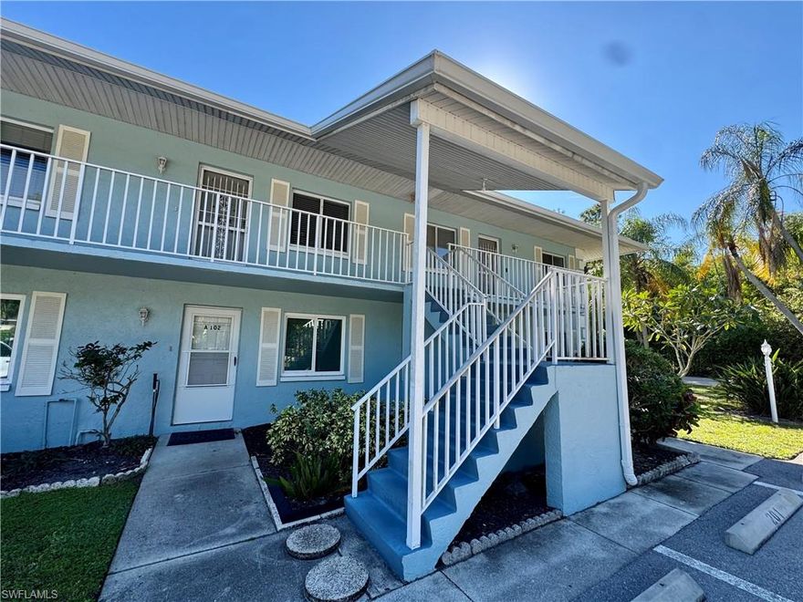 For Rent- Second floor end unit with recent upgrades including new carpet in both bedrooms and new tile in guest bath. Granite counters in kitchen and bathrooms. Newer black kitchen appliances and freshly painted. Nice view from lanai of preserve and pool area. Tile throughout except for bedrooms. Dedicated parking space right in front of the unit. Security system included.