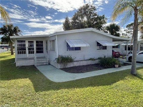 A home in NORTH FORT MYERS