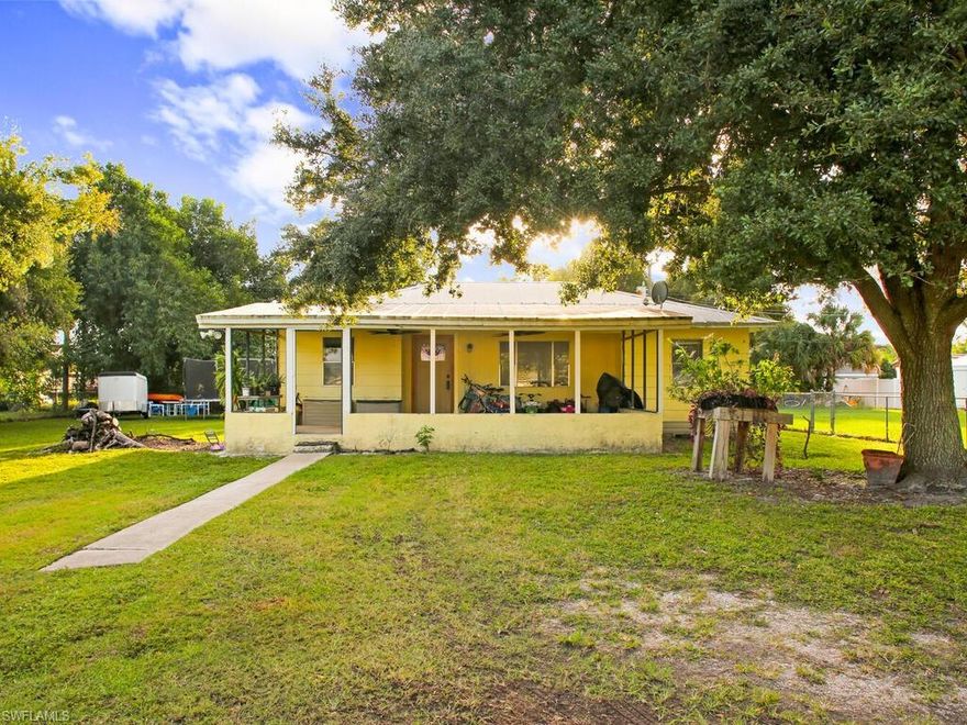 Welcome to your next home located just off US-41 close to Eagle Lakes Community Park. This home offers you 3-bedrooms, 1-bathroom, on a double wide fenced in lot. It is the perfect starter home or Snowbird retreat. The home has recently had the interior painted and new laminate floors put in. It is a few minutes from downtown Naples, beach, shopping centers and restaurants and much more. Do not miss this opportunity to make this home yours.