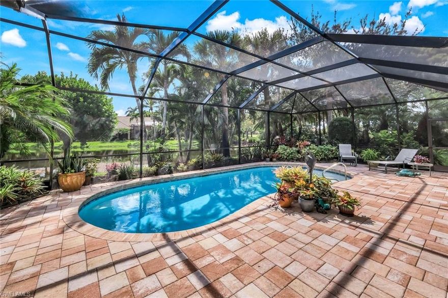 This Custom Estate Home captures the VERY BEST of Shadow Wood at Brooks living - Luxury, Location and Lifestyle. The prestigious Idlewilde neighborhood is one of Shadow Wood’s most prized locations, uniquely situated directly between the Country Club and the Commons Club. Picture yourself a short walk (0.3 miles/10 minutes) from the SWCC Clubhouse or a just a 12 minute stroll (0.5 miles) The Health & Wellness Center… Now that’s convenience! This one-of-a-kind custom Marvin-built home offers 3 spacious bedrooms, 3.5 bathrooms, and an elevated lifestyle defined by elegance, comfort, and attention to detail. From the moment you arrive, the pavered  brick driveway and ornate double glass front doors set the tone for what lies within. Step into the grand foyer, where soaring ceilings, abundant natural light, and neutral ceramic tile flooring create a warm and inviting atmosphere that flows throughout the main living space. Designed for the culinary enthusiast, the chef’s kitchen features granite countertops, a large center island, custom wood cabinetry with soft-close drawers, a natural gas range, and double ovens — perfect for hosting and everyday living. The primary suite is a true retreat, complete with tray ceilings and crown molding, sliding glass doors to the lanai, dual walk-in closets, and a luxurious ensuite bathroom featuring separate vanities, an oversized walk-in shower with a massive mitered glass window, separate jetted Jacuzzi tub, and private water closet. Step outside to your SOUTHERN EXPOSURE lanai, where a resurfaced sparkling pool with sun shelf, newly rebuilt pool cage, and Kevlar hurricane shutters make year-round enjoyment effortless. A convenient half bath by the pool ensures seamless entertaining. Additional highlights include a NEW modern flat tile ROOF (2022), Oversized 2.5-car garage with NEW refrigerator (conveys with sale), custom ceiling details with crown molding throughout, Plantation shutters and much more. Set within one of Shadow Wood’s most desirable enclaves, this exceptional home offers privacy, peace of mind, and proximity to all of the community’s world-class amenities. Shadow Wood Country Club offers 54 holes of championship golf, tennis, bocce, world-class dining—all within your community. A brand-new Lifestyle Amenity Center is underway, featuring six INDOOR pickleball courts, two resort-style pools, restaurant & bar, racquet pro shop, and more.
Residents also have access to THE COMMONS CLUB, featuring a private beach club, state-of-the-art fitness center, luxury spa, private restaurant, endless social & recreational opportunities.Don't miss your chance to own this meticulously maintained masterpiece!