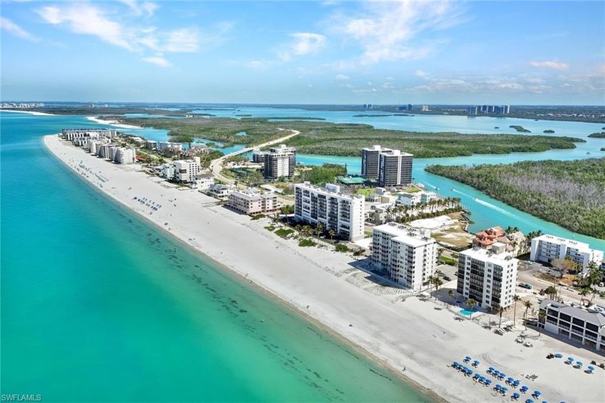 Fantastic 6th floor views of nothing but sun, beach fun and the Gulf waters. Relax and enjoy the peaceful views and direct beach living with a wind song in your heart.  Freshly painted throughout, with new carpeting in the bedrooms new electric range,  AC is 2018,  and the living areas and lanai are ceramic tiled on the diagonal.  This slice of paradise is ready to move into. Featuring Impact glass windows and electric rollup shutters on the lanai you'll be safe and sound from the elements. The Windsong condominium features over 165 feet of private beach frontage, private pool and newly remodeled community room. Conveniently located to local favorite cuisine, boat clubs and boat rentals.