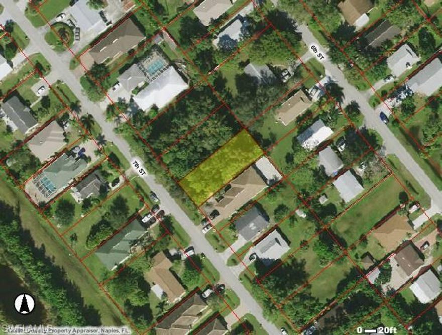 Amazing location close to the heart of Naples! New home built next door in 2018. Beautiful area that reaped the benefits of the Treviso Bay Beautification Project. Located on the end of a quiet cul de sac! Property is available below market value to those who choose to build with the Seller. Builder is Kaye Homes, the largest family owned home builder in SWFL with over 4,000 homes to date!