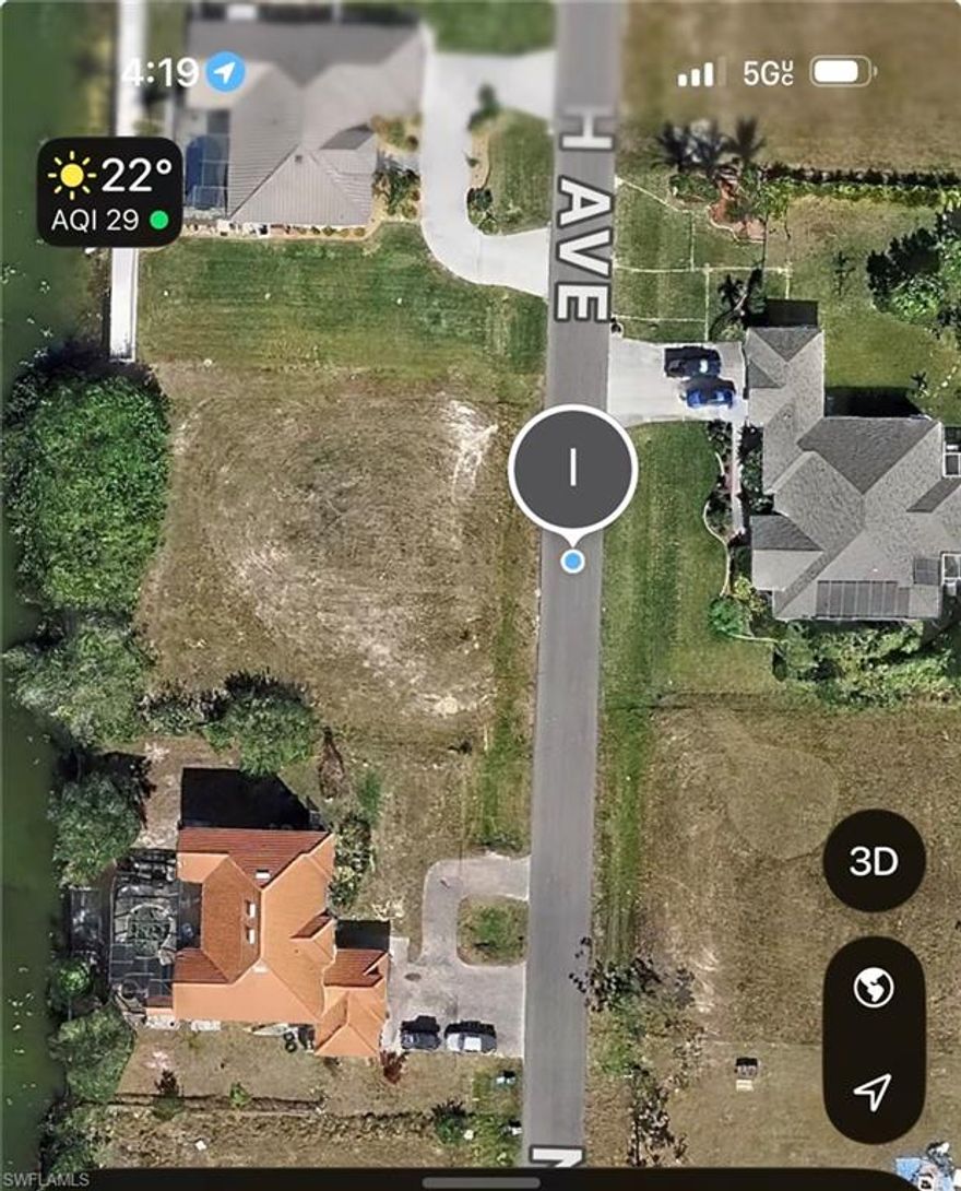 Rare Triple Lot with West Exposure, close to High School, Mariner, and Middle School. Build your own SFH.
Tranquil place, not much traffic, but easy to commute for shopping and dining within 10 min.  
On the water, you can go with a small boat 7 miles up and down the canals.