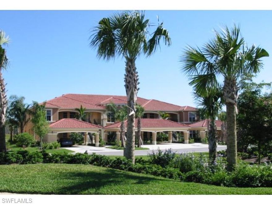 MOTIVATED SELLER, make an offer!!! LOWEST PRICED TRIESTE CONDO ON THE MARKET! Enjoy Magnificent lake & golf course views from this gorgeous 2nd floor 2BR/2BA condo in Trieste at Vasari! This garden home is located on the 2nd floor and has approximately 1,524 sq. ft. of living space. It's beautifully furnished and includes upgrades such as tile throughout (except bedrooms), corian kitchen counters, upgraded carpet & tile etc... As well, Membership to the Vasari Golf & Country Club is included in the price of this garden home, along with the gorgeous Mediterranean Clubhouse, Tennis & Fitness Centers, boccee ball, pools & spas! Vasari Country Club offers a pristine setting in a charming Mediterranean neighbourhood. Easy to show & on keybox!