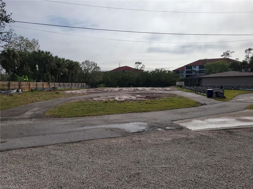 .46 acres on Estero River. Cleared lot. Lot dimensions are approx 222' by 101' (river side) by 181' by 115' (street side). See survey. Great location nearby shopping and restaurants, GOM access, yet quiet mature neighborhood. 25 minutes to RSW airport.