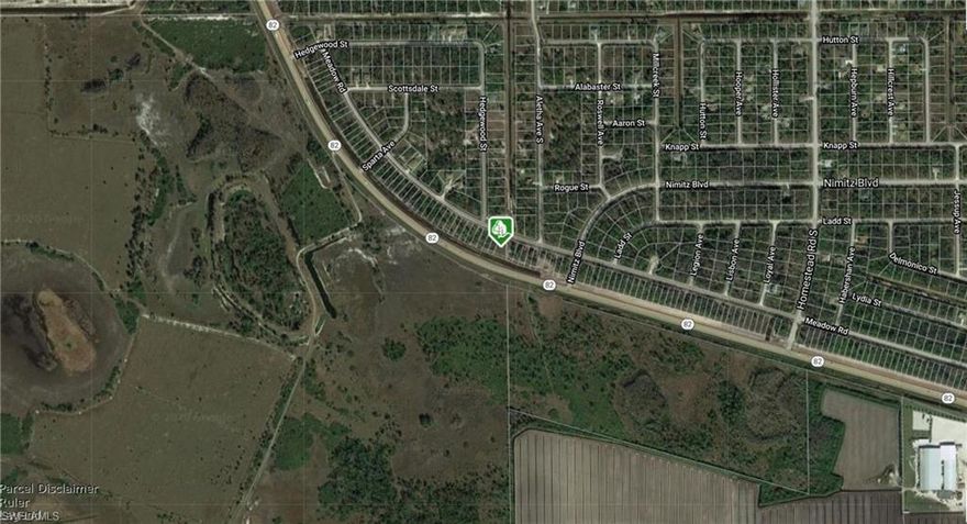 commercial vacant lot on SR 82 Lehigh, major road, many exposures, build your business here, adjacent lot is available, agent has 100+ other commercial lots mostly around SR 82 area for a package deal, don't miss this one out!