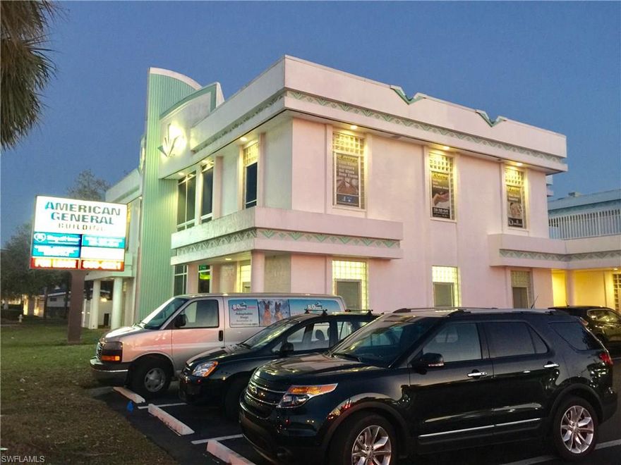 Professional Office / Retail space located in a high visibility area. 

Fully built-out office spaces offer floor plans that will suit a variety of users. (Suits from 460 SF- 3024 SF).

Ideally located at a signalized intersection on Colonial Boulevard in close proximity to US41. 
Highest traffic count in Lee County.

Perfect location for any business looking for excellent exposure and access to all major markets in Southwest Florida. 
Excellent exposure with signage opportunity on busy Colonial Boulevard.

Ground floor space with great proximity to entrances and frontage. 

All offices are hard wired for internet and come with ADA compliant bathrooms. Outdoor common areas for meetings, abundant parking, and accommodating floor plans.

Ideally located at a signalized intersection on Colonial Boulevard and Deleon St.