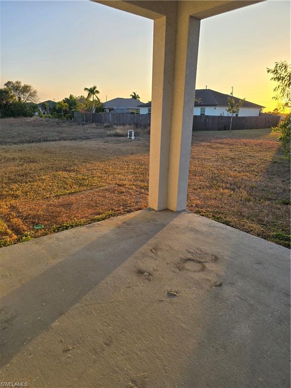 NOT APPLICABLE - Residential Lease