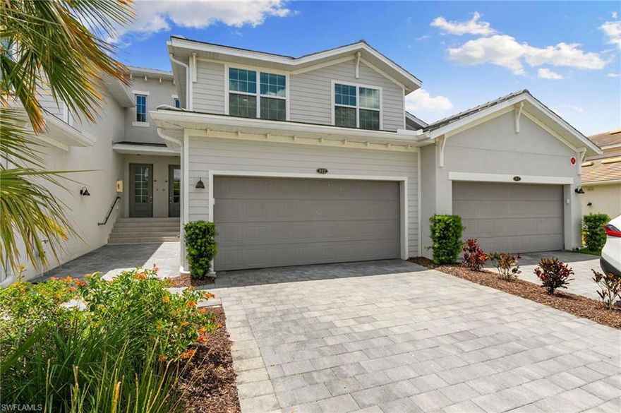 TURNKEY FURNISHED, GOLF CART AND GOLF MEMBERSHIP INCLUDED at this price!! This Bay creek coach home in The National Golf & Country Club in Ave Maria delivers immediate, effortless luxury living, featuring a 3-bedroom, 2-bath residence that offers a bright, open layout designed for both everyday comfort and entertaining. The kitchen is clean and modern with upgraded finishes, flowing seamlessly into the main living space filled with natural light. The split-bedroom design gives guests privacy, while the primary suite feels tucked away and relaxed. Step onto the screened lanai with tile flooring and take in the peaceful setting—ideal for morning coffee or a quiet end to the day.  And a 2.5 car garage large enough to fit your cars and golf cart!
Ownership here means full access to the bundled golf lifestyle at The National: championship course, resort-style pool, clubhouse, fitness center, tennis, pickleball, and on-site dining—all within one of Southwest Florida’s fastest-growing communities.
Bottom line: this is the version buyers actually want—fully furnished, no setup required, and ready to enjoy from day one.