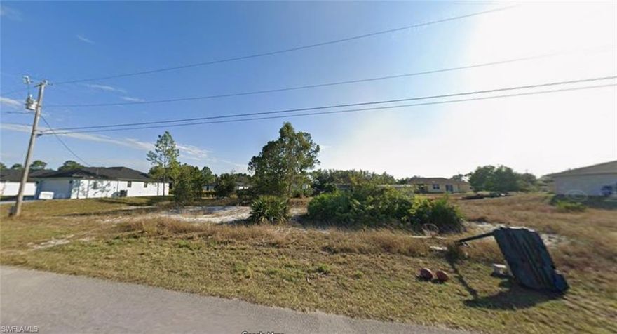 Build your dream home or investment property on this .25-acre lot located in the fast-growing and highly desirable community of Lehigh Acres, just west of Fort Myers. Offering a prime location with direct access from a main road, this square lot provides a convenient layout for future development. You'll enjoy quick access to I-75, local shopping centers, restaurants, schools, and the Southwest Florida International Airport—making everyday living or future resale even more appealing. Whether you're looking to build now or hold for future appreciation, this parcel offers an excellent opportunity in a thriving area of Southwest Florida.