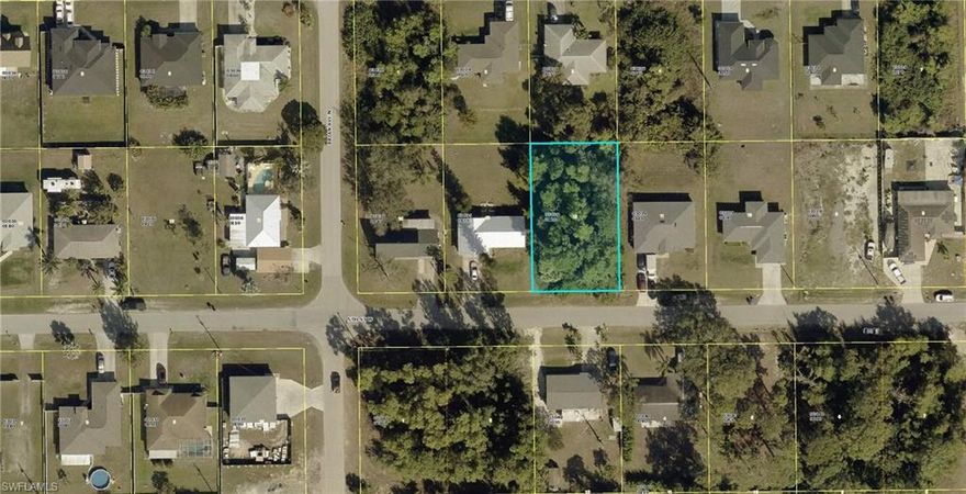 Prime buildable lot-centrally located in Lehigh Acres! Don’t miss this fantastic opportunity in a highly desirable central location to Lee Blvd. This .25 parcel offers the perfect setting whether you are looking to build or invest for the future. This affordable lot provides the perfect canvas. With nearby amenities and quick access to main roads, minutes from shopping, dining, schools, and the airport. Take the first step toward your vision—drive by and imagine the possibilities today!