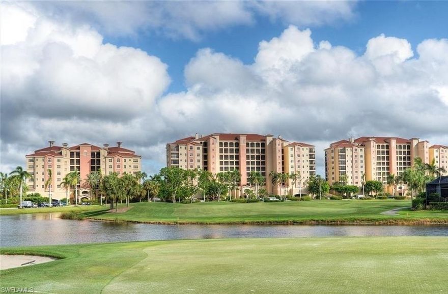 Planning on moving to Gulf Harbour next year? Fantastic Investment Opportunity! This unit holds an annual lease offering $6000.00/ Month expiring 10/31/2023. Welcome to Palmas Del Sol, one of the most sought after condo buildings in Southwest Florida. Offering over 2800 sq. ft. this Castille floor plan boasts 3 bedroom, 2.5 baths and an oversized lanai providing sweeping river views with beautiful  sunsets that will rival any. Unique to high-rise living this unit offers a full two car garage on its first two levels of parking.  Palmas maintains a private club house featuring a full kitchen, pool table, living room, four bathrooms, an oversized lap pool and spa, and large sun deck. Attention to every detail was followed thus allowing the buyer an effortless transition into Palmas Del Sol and the Gulf Harbour Lifestyle!