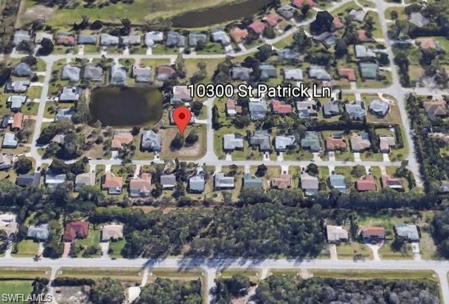 Fantastic opportunity to build your dream home in Bonita Springs, FL. This .35 acre lot is on a corner and has a beautiful lake view with desirable Southern rear exposure. The property dimensions are 120X128 and it is located in the community of Fairways Estates. HOA fee is $50 annually!!