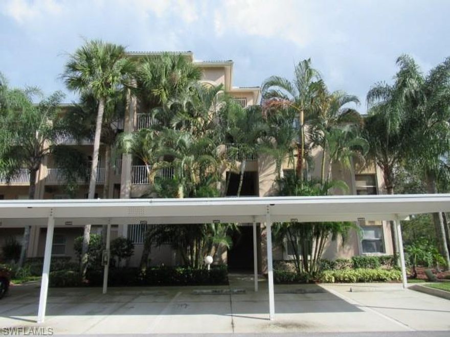 Price Reduction!  Excellent opportunity to purchase this 2 bedroom 2 bath first floor condo in sought after Cedar Hammock.  Great value for this move in ready unit.     Beautiful lake and golf course views from the living areas and screened lanai.  New AC, freshly painted, and new carpet.