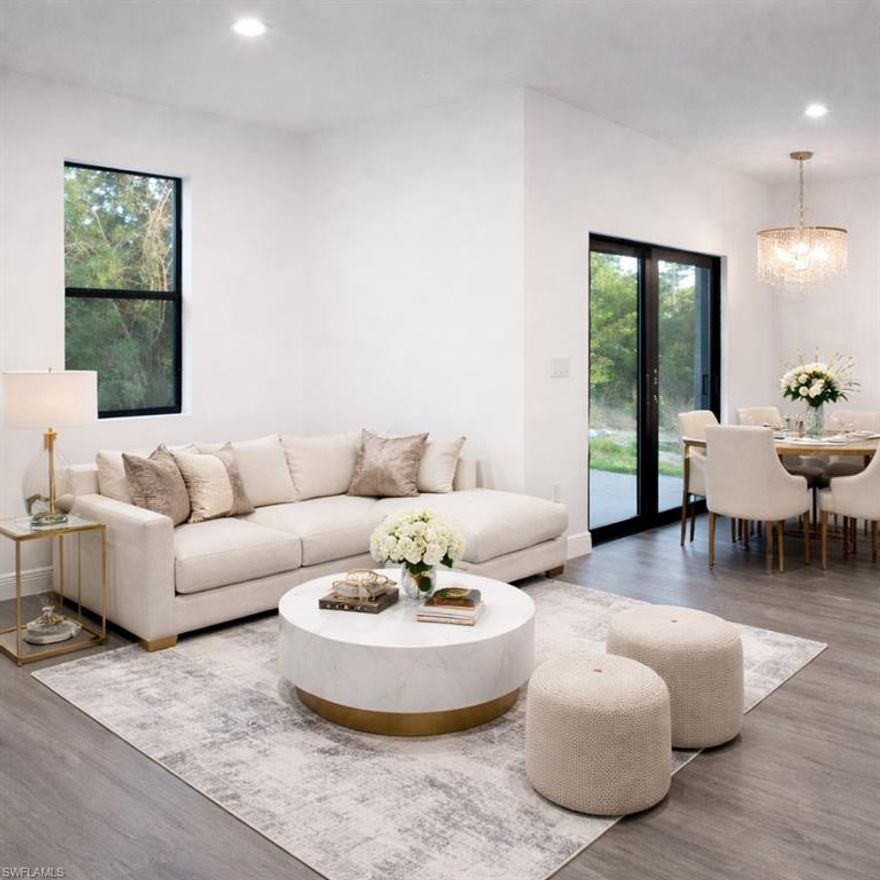 Experience contemporary living at its finest with the Delanie model. This home features 3 bedrooms, with an optional 4th bedroom or den, and 2 full bathrooms across 2,610 square feet of thoughtfully designed living space, blending style and functionality with ease.
Step into an open-concept floor plan that flows seamlessly from the spacious living and dining areas into a modern kitchen designed for both everyday living and entertaining. The kitchen showcases custom cabinetry, quality countertops, and sleek stainless steel appliances, creating a clean and sophisticated look.
High ceilings and abundant natural light enhance the sense of space, delivering a bright and inviting atmosphere throughout the home. Every detail has been carefully considered to provide comfort, efficiency, and modern appeal.
The bedrooms are generously sized, offering privacy and flexibility, while the optional den or fourth bedroom provides additional space for a home office, guest room, or media area.
Perfect for families or anyone seeking a modern, spacious home with thoughtful design, this property offers a balance of elegance, comfort, and practicality.