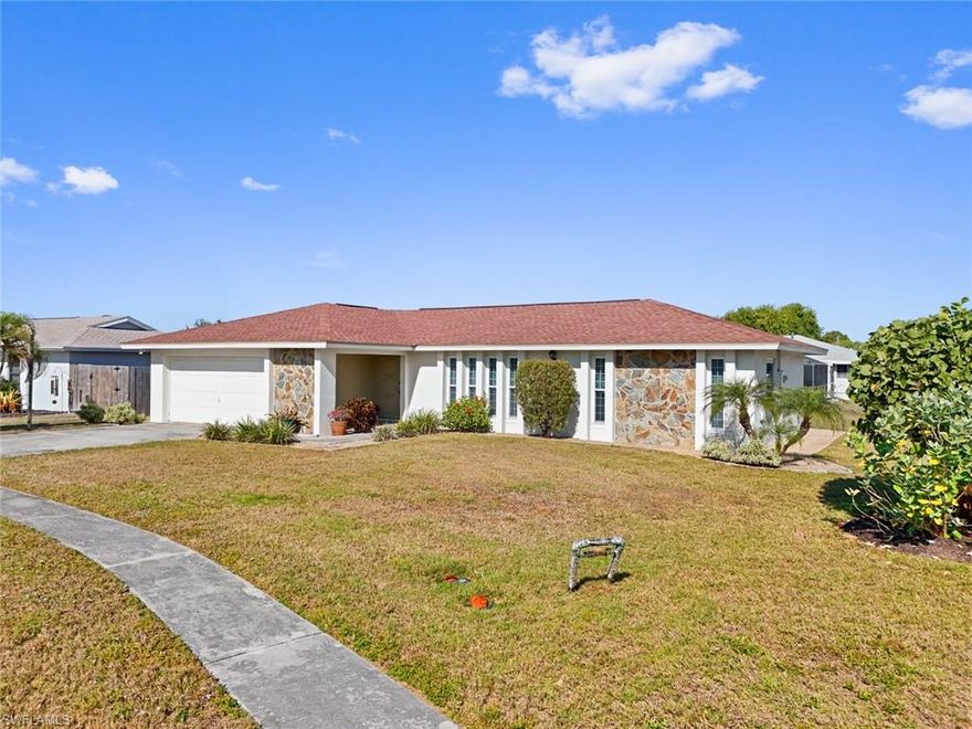 Located in the sought-after, deed-restricted community of Cypress Village, this well-maintained residence offers comfort, space, and peace of mind in one of Fort Myers’ most convenient locations. Featuring 3 bedrooms and 2 baths, the home boasts a flexible floor plan with both formal living and family rooms, ideal for everyday living and entertaining. Numerous updates enhance the home’s value and durability, including a new roof (2024), HVAC system (2021), Updated  Kitchen and baths, and impact windows throughout, along with hurricane shutters on the lanai for added protection. NEW hot water heater 2026 .An oversized garage provides ample space for vehicles, storage, or hobbies. In addition to that this property has never flooded or had any damages from storms. Set in a quiet, established neighborhood and just minutes from shopping, dining, beaches, and major corridors, this property combines timeless appeal with modern updates—an excellent opportunity to enjoy the best of Fort Myers living. Make your appointment today!  Convenient to public transportation.