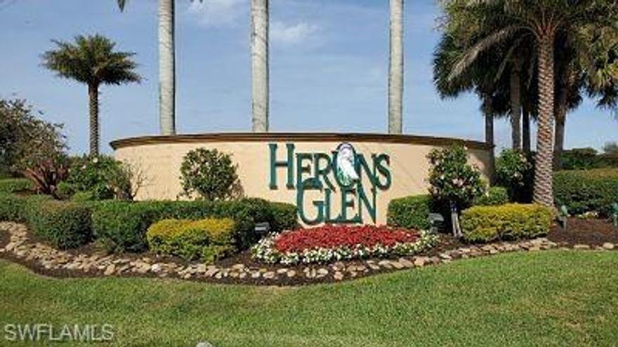 Discover unparalleled Florida living in this beautifully appointed 3-bedroom, 2-bathroom residence nestled within the sought-after, gated community of Herons Glen. Step inside to find a home filled with thoughtful upgrades and an open, airy feel, perfect for entertaining or quiet relaxation. The true highlight is your private outdoor oasis: a gorgeous pool with expansive lanai offering spectacular, serene views of the lush golf course.  Enjoy the privacy and security of a gated entrance and resort-style amenities including the championship golf course, fitness center, tennis, pickleball, bocce, a large pool, and the on-site restaurant and bar. With over 65 clubs and year-round activities, Herons Glen ensures endless opportunities for recreation and socializing. This is more than a home; it's a lifestyle destination.– Own your piece of paradise today.