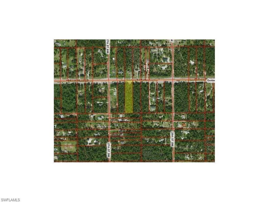 Beautiful 2.57 Acre lot, very close to town on Golden Gate Blvd, Attached please find TEC Environmental Report. This lot is 100% UPLANDS, survey also available, Seller Financing available