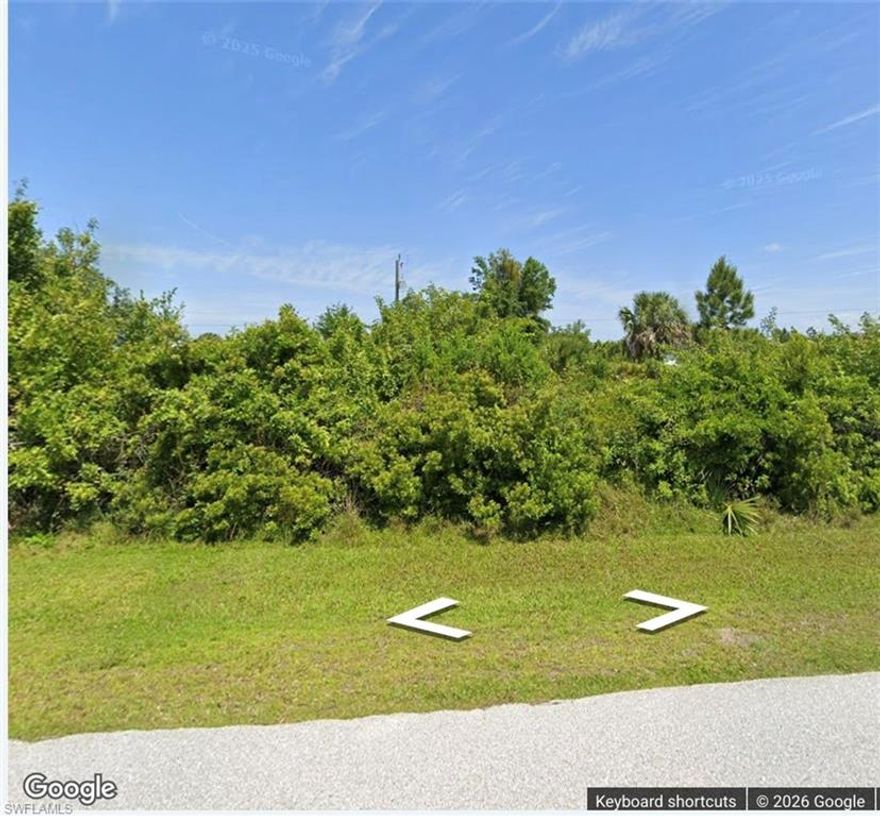 Enjoy the relaxed Southwest Florida lifestyle just minutes from beautiful Englewood Beach, boating, fishing, golf courses, shopping, and dining. The property is conveniently located near shopping and dining, providing easy access throughout the area.

Whether you're planning to build now or hold as an investment, this lot offers great value in a growing area of Englewood with new homes being built nearby.

Start planning your Florida lifestyle today!