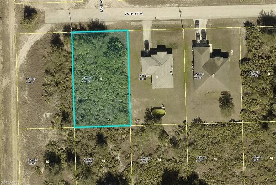 Build your dream on on this 80' x 135' residential lot in the nice and quiet area of northern Lehigh Acres.  Your home will have a preferred southern rear exposure.