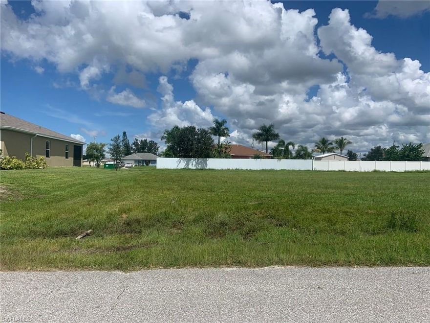 Beautiful residential lot in the heart of the action. Highly desirable area close to all new amenities shopping roads convenience. Lot is priced to sell.